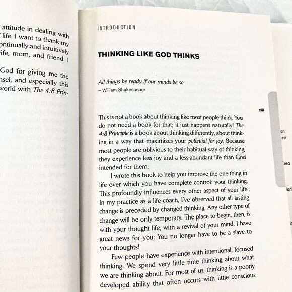 The 4:8 Principle: The Secret to a Joy-Filled Life - Book by Tommy Newberry - Picture 6 of 8